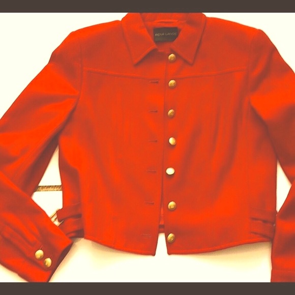 Jackets & Blazers - RITA LANG Classic funky all in one- Jacket with high end gold hardware& details